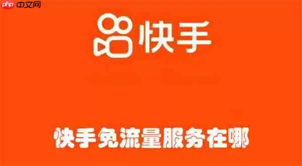 快手免流量服务在哪