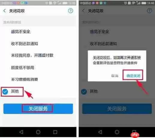 支付宝APP如何关闭花呗?关闭花呗的方法介绍