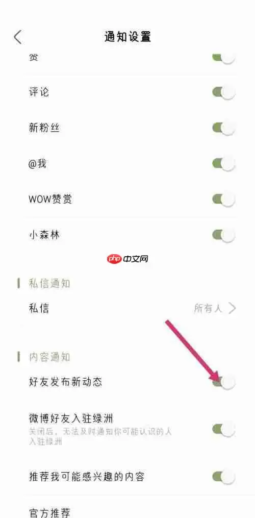 绿洲怎么关闭好友动态提醒?绿洲关闭好友动态提醒方法