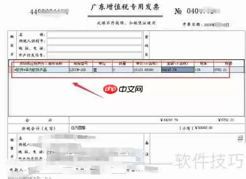 软件类项目开票指南：详细步骤与注意事项
