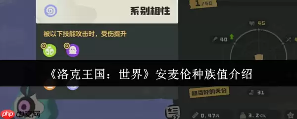 洛克王国沙暴主宰安麦伦种族值全解析：地表最强物理爆发王者降临！