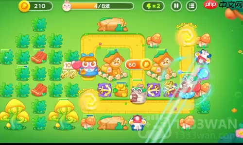 保卫萝卜4绿野奇缘第二关怎么过-绿野奇缘第二关通关攻略