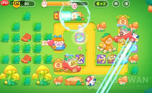 保卫萝卜4绿野奇缘第二关怎么过-绿野奇缘第二关通关攻略