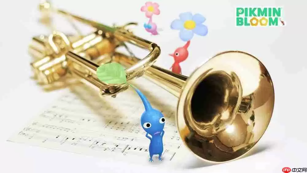 《pikmin bloom》举办夏日音乐盛典「迷你乐器」饰品皮克敏登场