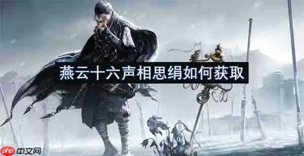 燕云十六声相思绢速得指南:寒姨小屋宝箱位置全解析