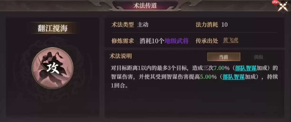 封神开天最强群攻术法解析 翻江搅海实战搭配指南