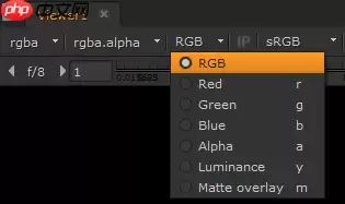 Nuke11的视图面板通道是什么意思？Nuke11的视图面板通道的详解
