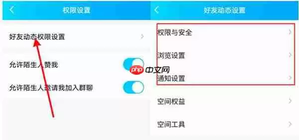 QQ空间怎么关闭动态提醒