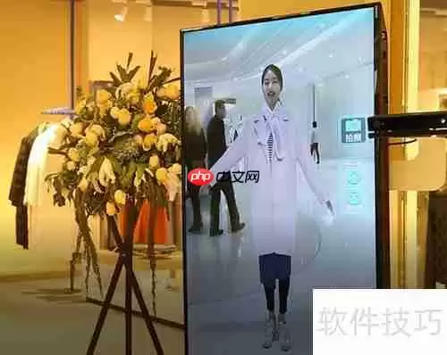 智能试衣新体验：3D试衣镜的四大步骤解析