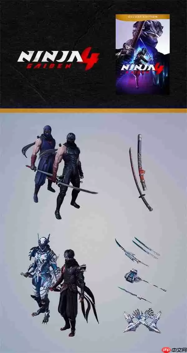 《忍者龙剑传4》开启预购 Steam标准豪华版298398元