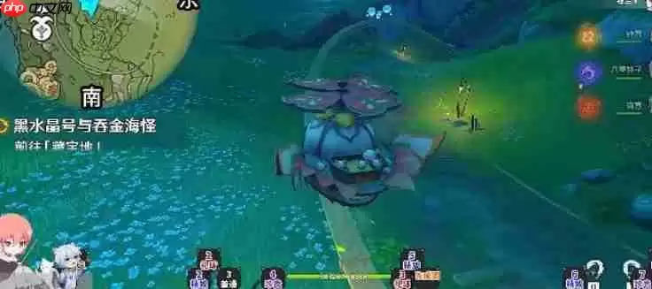 原神黑水晶号与吞金海怪怎么做-黑水晶号与吞金海怪任务攻略