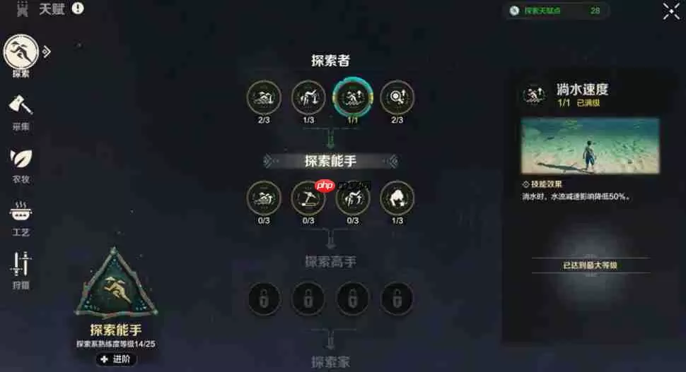 荒野起源探索天赋怎么加点-荒野起源探索天赋加点攻略