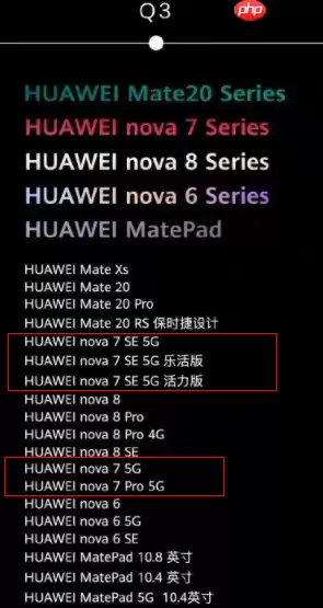 nova7和nova7Pro什么时候能升级鸿蒙系统