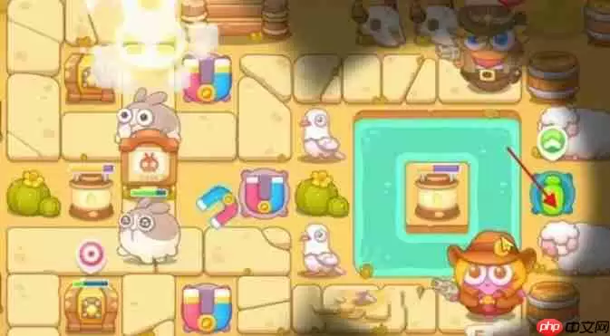 保卫萝卜4波仔很忙第43关怎么过-波仔很忙第四十三关通关攻略