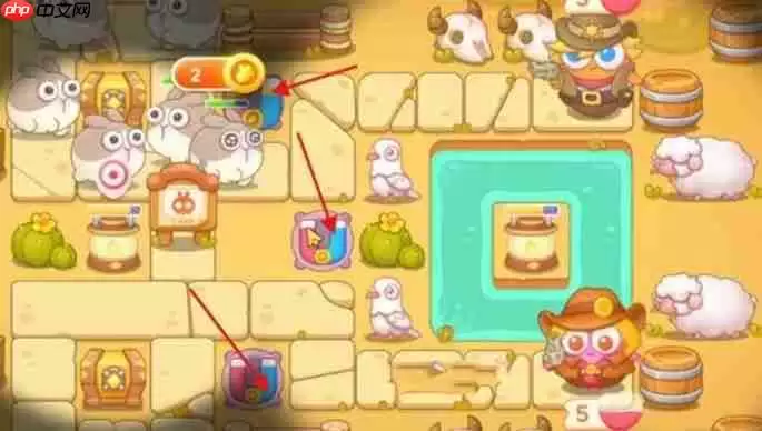 保卫萝卜4波仔很忙第43关怎么过-波仔很忙第四十三关通关攻略