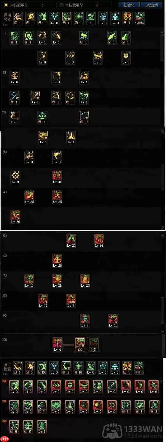 dnf110版本流浪武士技能怎么加点-流浪武士技能加点攻略