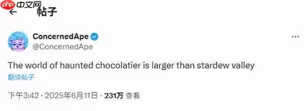 《星露谷物语》开发者新作《恐怖巧克力工厂》规模更大