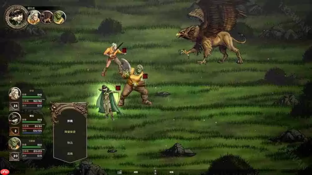 回合制策略 RPG《暮色龙裔:德拉奎尔崛起》宣布更新中文