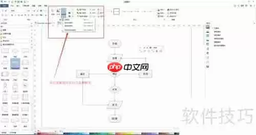用流程图软件绘制美观流程图的技巧