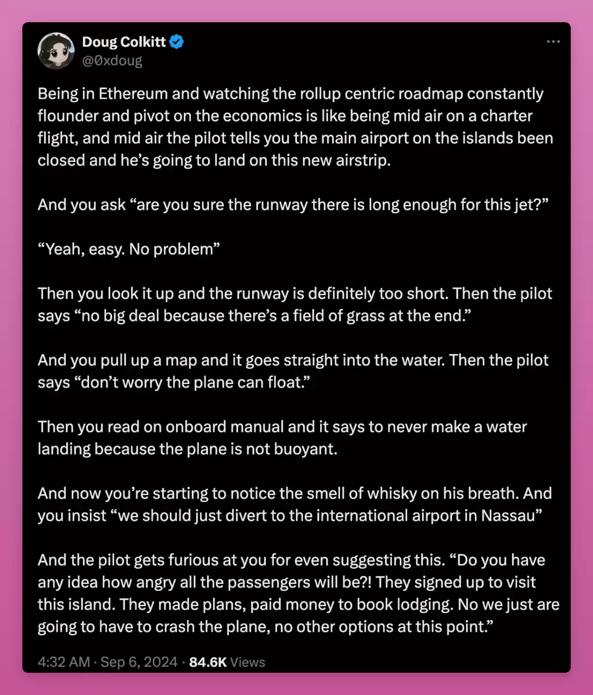 观点:为何坚定看好以太坊