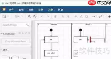 电脑编辑流程图的方法：设计流程图教程