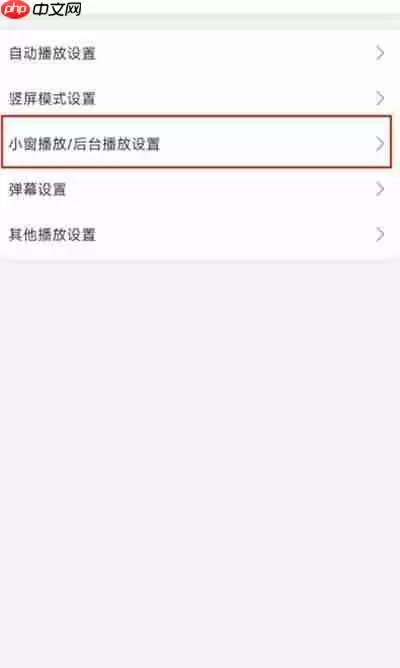 哔哩哔哩怎么关闭或开启自动播放下一集功能