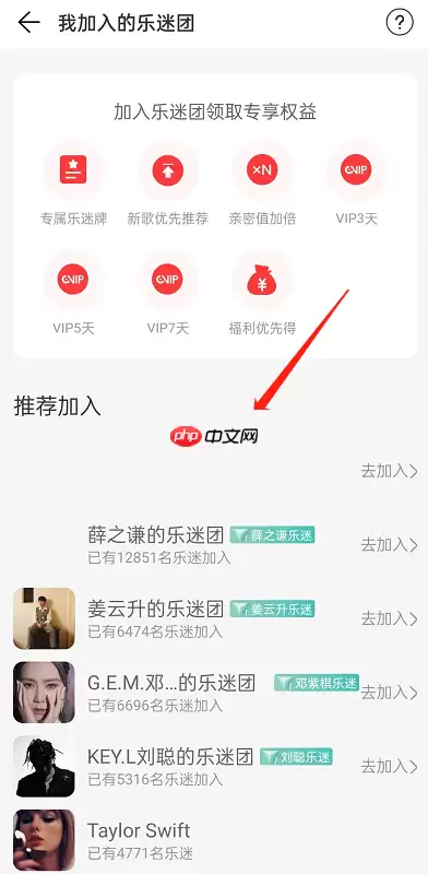 网易云音乐乐迷团在哪里?网易云音乐乐迷团查看方法