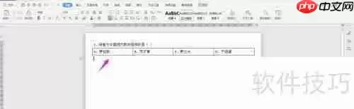 WPS2019 Word中制作试卷选择题的方法