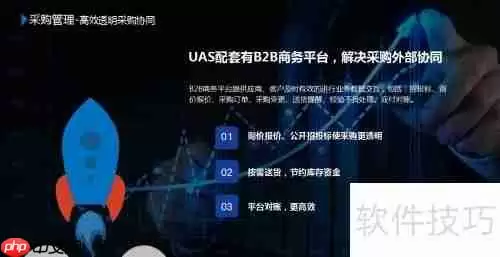 UAS系统：供应链管理软件解决方案