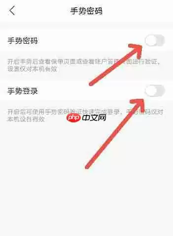 平安好车主如何开启手势密码