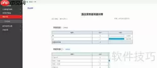 酒店餐饮服务行业顾客满意度问卷调查表制作指南