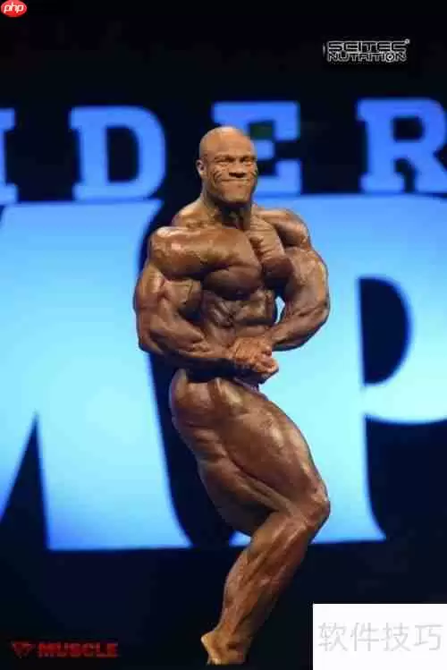 男子传统健美七个规定动作演示与解析