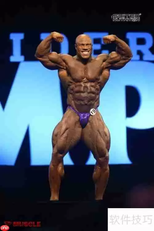 男子传统健美七个规定动作演示与解析