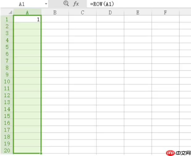excel表格如何自动生成序号?excel表格自动生成序号的方法