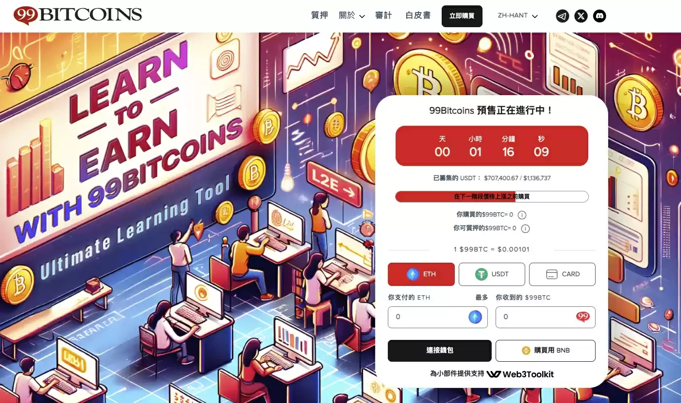 99Bitcoins预售