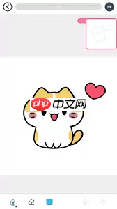 漫芽糖简笔画如何上色-漫芽糖简笔画怎么给图片上色