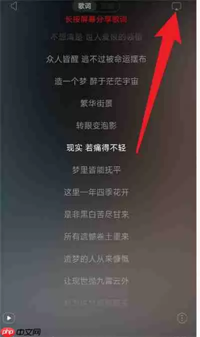 网易云音乐怎么投屏