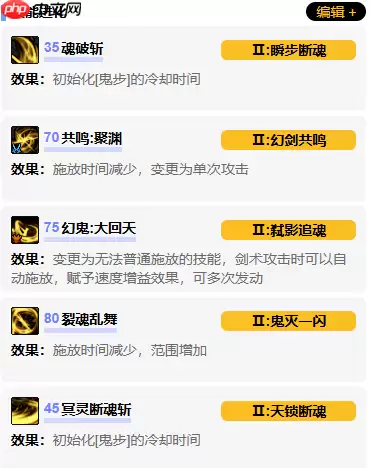 DNF手游剑影技能进化全攻略 VP加点最强连招体系