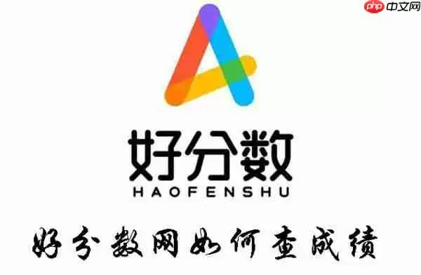 好分数网如何查成绩