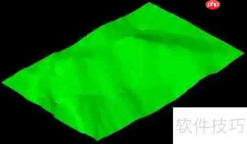 AutoCAD与CASS软件绘制三维模型的方法探索