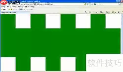 JavaScript实现页面百叶窗效果