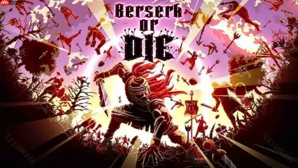 《吸⾎⿁幸存者》厂商宣布《不狂暴即死亡 Berserk or Die》新作正式发售
