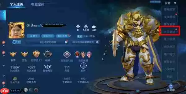 王者荣耀主页装扮怎么获得