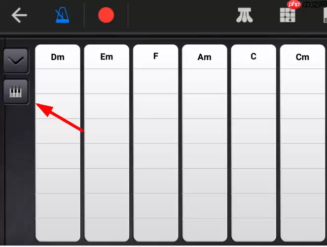 随身乐队怎么设置键盘和弦模式？设置键盘和弦模式方法介绍