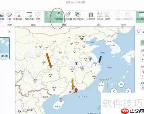 Excel报表新花样：三维地图可视化