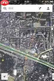 google地图手机版如何移动