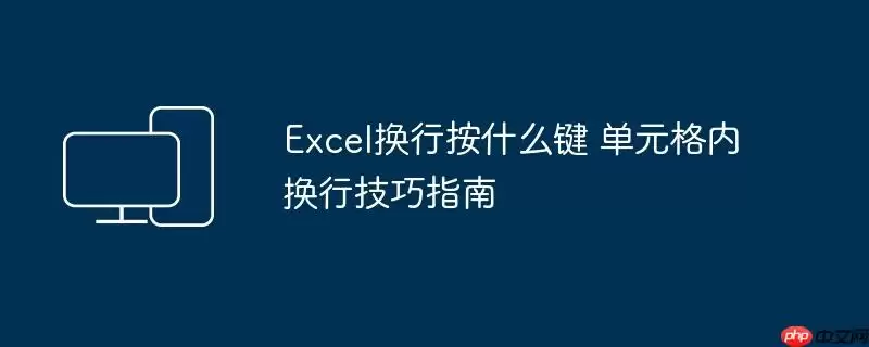 Excel换行按什么键 单元格内换行技巧指南