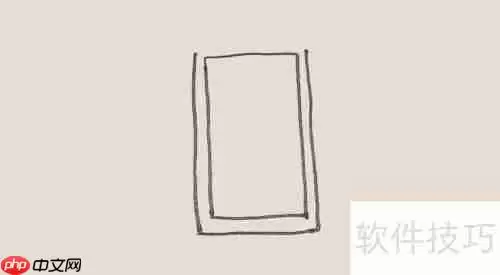 教你怎么画试衣镜