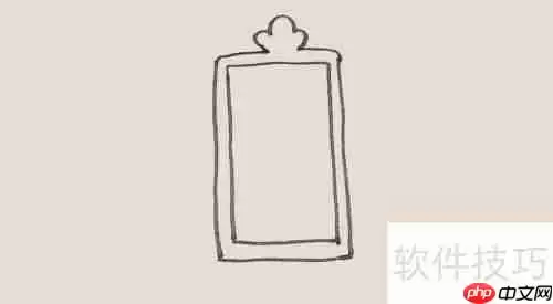 教你怎么画试衣镜