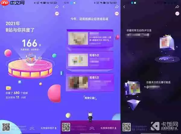 哔哩哔哩年度报告怎么看